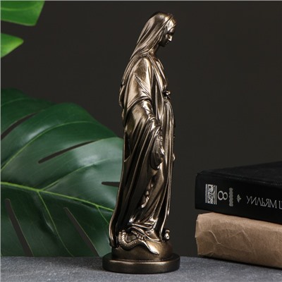 Фигура "Дева Мария" бронза,золото 24см